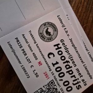 Lot Loterij tbv Jeugdcarnaval
